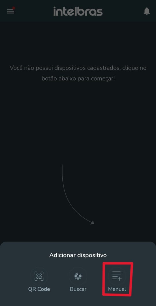 Imagem com o passo a passo para configuração das câmeras